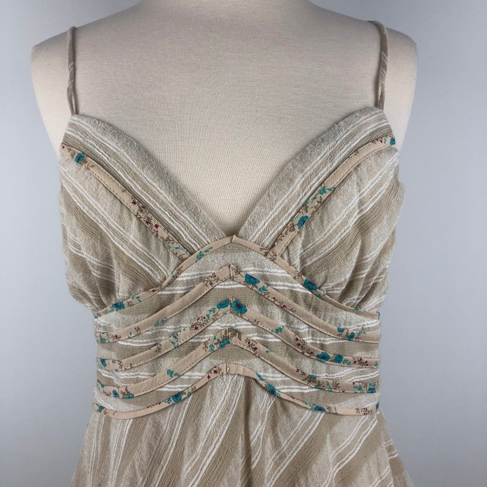 Emphasis Spaghetti Bubble Sexy Tank Cami Top Size 4 Flattering - Picture 2 of 7